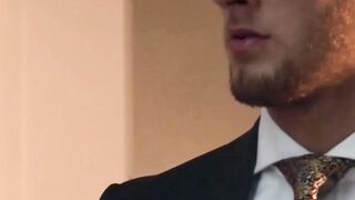 Sensual big uncut cock stroking by straight young Will Iden