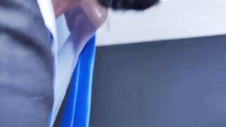 Secretary Gustavo Cruz sucked dick and banged the hairy ass of Marco Napoli