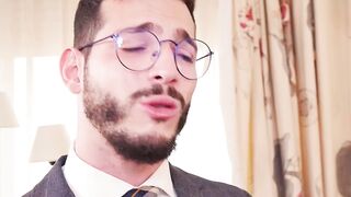 Horny Gustavo Cruz licked and rammed the pink hole of lovely Ricky Hard