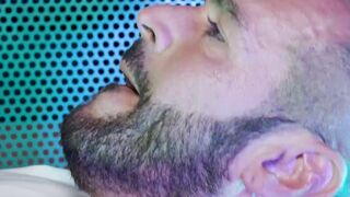 Tattooed Gustavo Cruz rides hard the hairy asshole of hottie Denis Vega