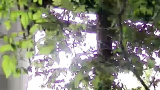 Long bearded amateur guy Squirell likes jerking off and draining his long dick down b