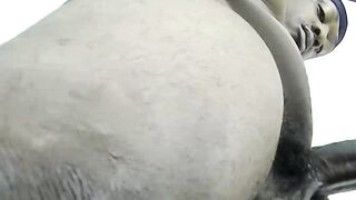A sexy cocksucking session with straight James made his big black cock explode cum