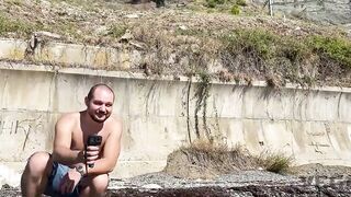 PICK UP YOUNG CUNT WITH MOUTH & MAKE GANG BANG GROUP SEX ON THE BEACH