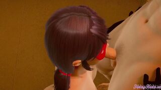 Miraculous Ladybug Animated 3D - Ladybug boobjob, oral sex and screwed
