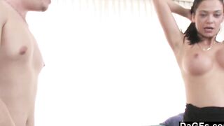 Dagfs - Huge Breasts Masseuse Milks Her Client