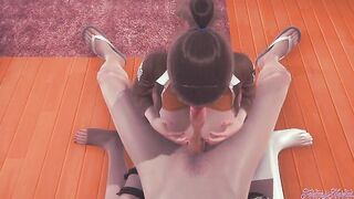 Attack on titans Animated 3D Sasha compilation - Japanese manga porn