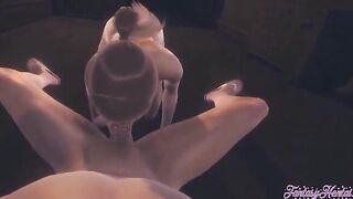 Attack on titans Animated 3D Sasha compilation - Japanese manga porn