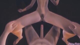 Attack on titans Animated 3D Sasha compilation - Japanese manga porn