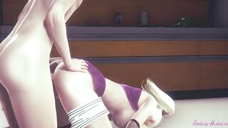 Naruto Cartoon 3D - Ino's snatch and booty screwed - Hentai manga japanese porn