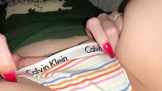 Panty dreams presents Calvin Klein cotton g-string panty dream
