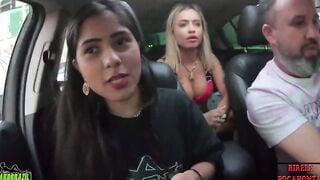 I went to the center of São Paulo and get ready on the side of the cathedral, taking my clothes off into the vehicle - Izabela Pimenta - Binho Ted