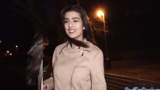 Real pulled newbie giving brain and gagging on penis