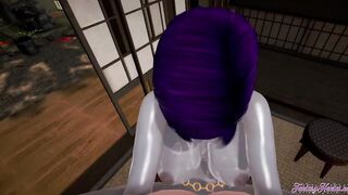 19 Year Old Titans Animated - point of view Raven is a freaky bitch - Anime japanese manga animated porn
