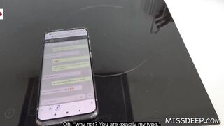 SKANK WHO DESERVES IT: Barely Legal Italian gets my penis: MARY JANE - MISSDEEP.com