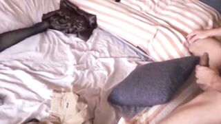 Amoul Solo, T&A 690 (09) - French bimbo banged with your satin purple bdsm underwear, clothed into various clothes and panties, heels, spanking and vulgarity