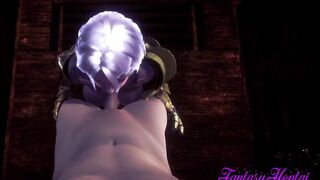 Soul Calibur - Ivy BONDAGE Sex - Japanese manga hentai game porn