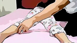 Uncle Takes Advantage Of His Niece When She Is Alone By Massaging Her 18 Year Old Body Part one - Anime