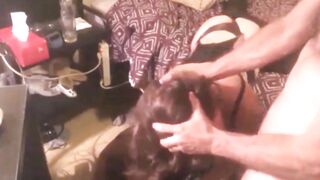 Amoul Solo, T&A 690 (04) - French hoe plowed with your satin purple bdsm lingerie, clothed into various clothes and panties, heels, spanking and vulgarity