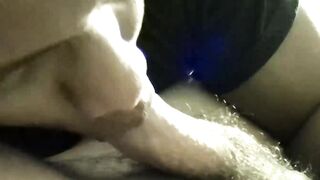 Stroking the big swollen cock of straight dude Brian Younger to fill my mouth with hi