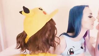 LADY GAGA Pokemons Training all Holes
