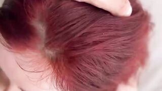 A Red haired Busty Stranger Tastes a Hot