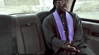 Priest with a big black cock couldnt resist the extraordinary body of Ebony Mystique