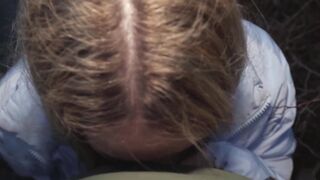 Yellow haired Maya Rose gobbles my cock then endures my deep pounding