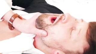 Suited Zac Johnson deeply banged the smooth hole of Drew Dixon