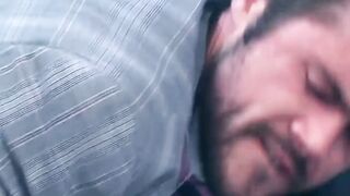 Horny Mike De Marko had his cock jerks while getting ass fucked by Sunny Colucci