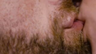 Tattooed TS Amy Nosferatu gets bareback fucked