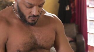 Black stepfather bareback fucks horny stepdaughter