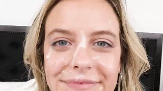 Covered in Cum Massive Facial Compilation part1