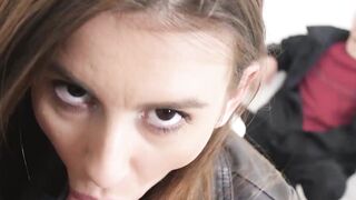 Nubile Adelle Unicorn worships my enormous cock so I can buy them a bus ticket