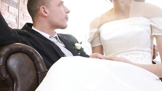 Sexy bride Stacy Cruz receives pussy drilling from another dude in front of her husba