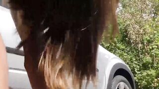 Shopping trip turned into a wild adventure inside brunette Victoria Daniels pussy