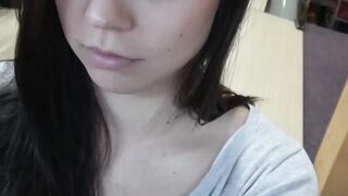 Striking attractive girl Ornella Morgens tight pussy while cuckold plays bowling