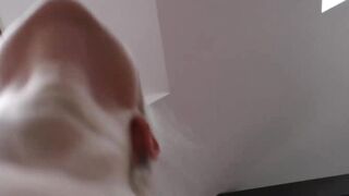 My blonde girlfriend Dream Nikky receives pussy drilling from an unknown guy