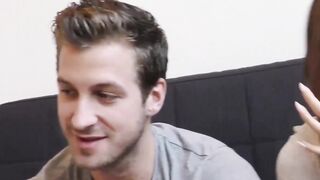 I hammered tiny brunette Angella Christins holes in front of her partner