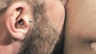 Hunky Alex Marte doggy styled the muscled ass of hottie Pablo Nunez