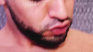 Sexy Oskar Ivan had pleasure in fingering his hole and jacking his cock.