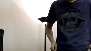Young gay twink Service utilizes his long white cock to deeply penetrate an ass