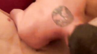 Inked alt stud toying FTM guys pussy until he orgasms