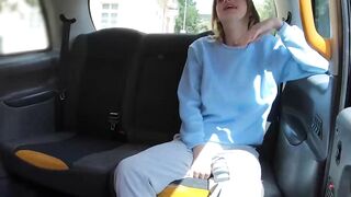 Brunette Molly Devon wants a job so I let her give me a blowjob