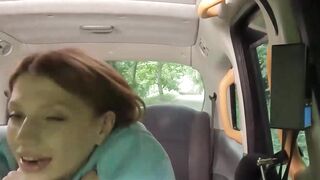 Brunette Molly Devon wants a job so I let her give me a blowjob