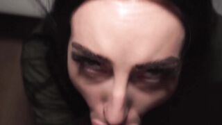 Cum hungry slut Salina Shein made my cock felt the warmth of her pussys inside