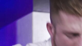 Sexy Olivier Robert jerked his cock while getting ass pumped by hot Manuel Skye