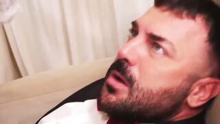 Master Adam Franco had his feet worshiped before fucking his butler Max Romano
