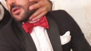 Master Adam Franco had his feet worshiped before fucking his butler Max Romano
