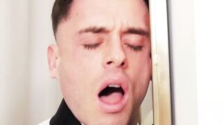 Sexy Manuel Reyes rides cock in a threesome with D Dan and Diego Reyes