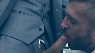 Muscular Hector De Silva shoots load after fucking tight ass of Emir Boscatto